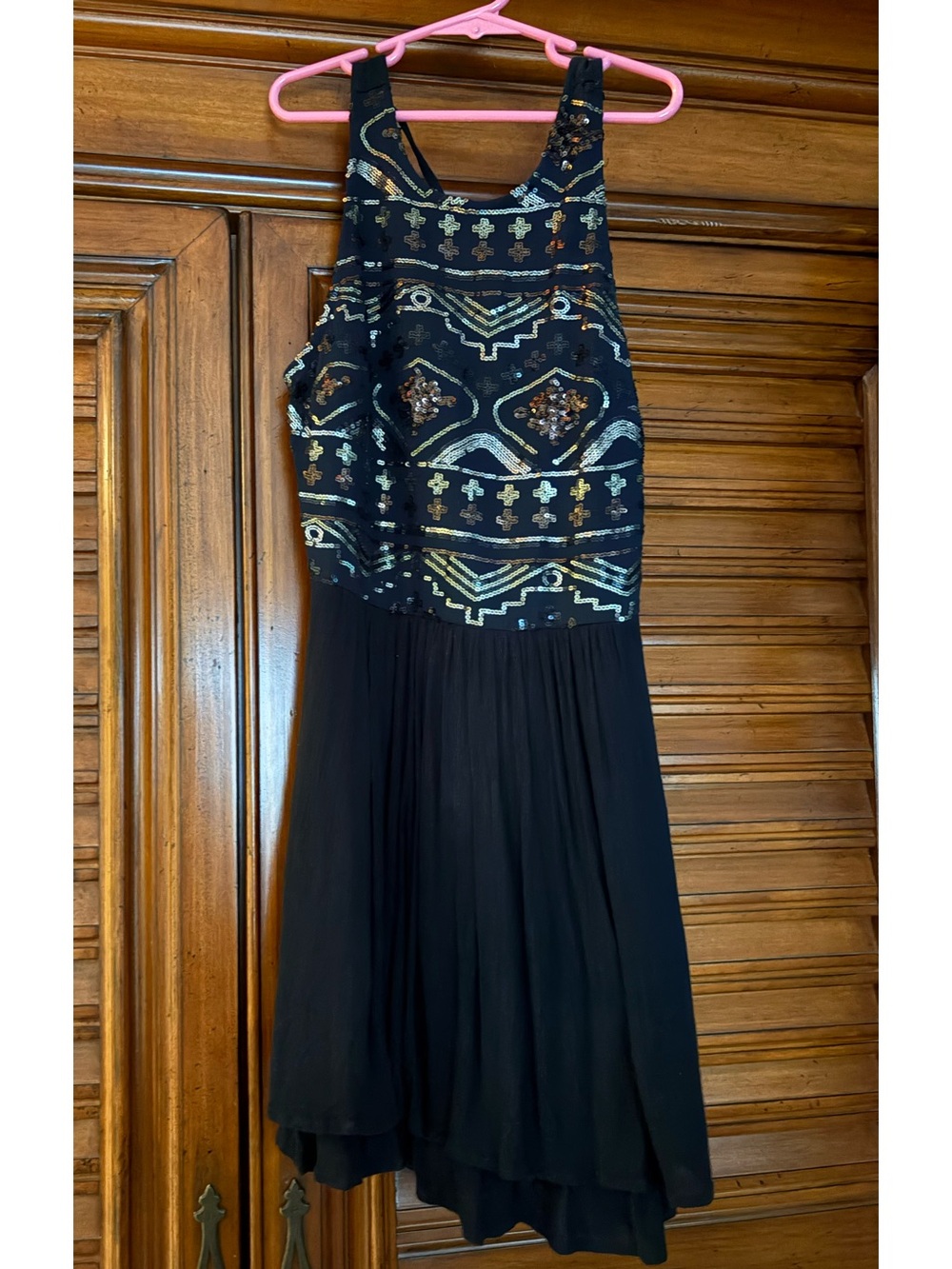 Hollister Black Sequin Dress